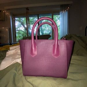 Dagne Dover Petit Tote in Plum! Rare!